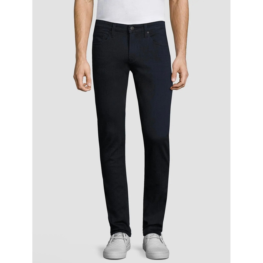 PAIGE Croft Skinny Transcend Denim Jeans Inkwell Blue 38 NEW